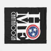 HOME Chatanooga Fleece Deken (Voorkant (Horizontaal))