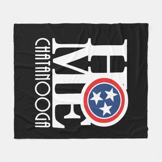 HOME Chatanooga Fleece Deken (Voorkant (Horizontaal))