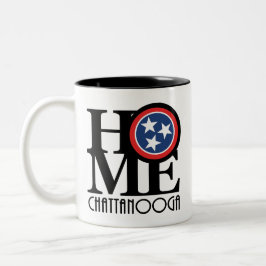HOME Chattanooga 15oz Tweekleurige Koffiemok