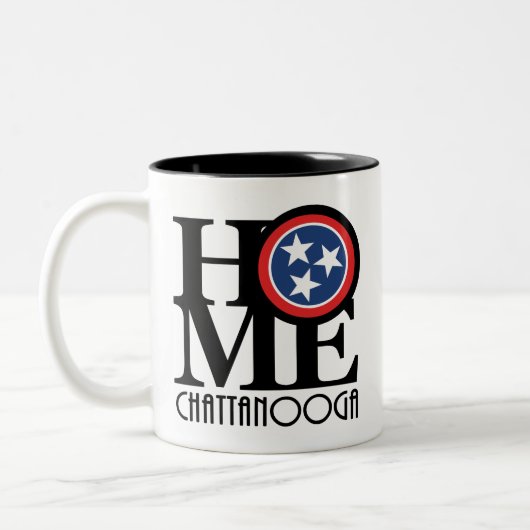 HOME Chattanooga 15oz Tweekleurige Koffiemok (Links)
