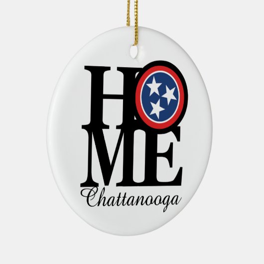 HOME Chattanooga Keramisch Ornament (Rechts)