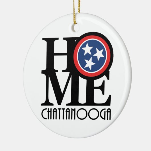 HOME Chattanooga Tennessee Keramisch Ornament (Links)