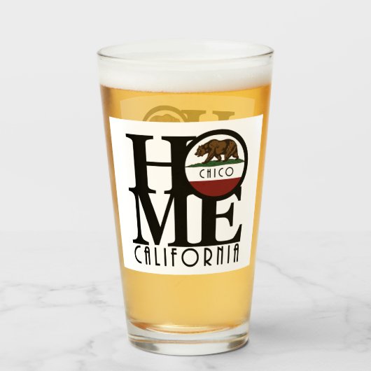 HOME Chico Glas (Achterkant gevuld)