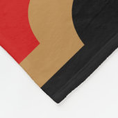 Home Cinema Movie Ticket Stub Persoonlijk Fleece Deken (Hoek)