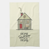 Home Citate Cute House Theedoek (Verticaal)