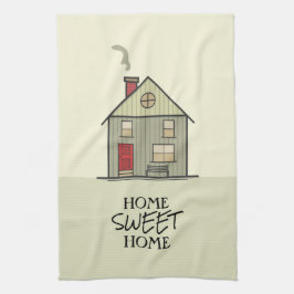 Home Citate Cute House Theedoek