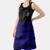 Home Clan Badge & Tartan Kilt Schort (Insitu)