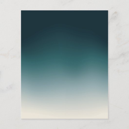 Home Cleaning House Keeping Service Blauwgroen Omb Flyer (Achterkant)