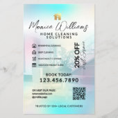Home cleaning service modern Flyer (Voorkant)
