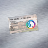 Home Cleaning Services | House Living Room Magnetisch Visitekaartje (Voorbeeld)