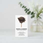 Home Cleaning Services | Veer Duster Visitekaartje (Staand voorkant)