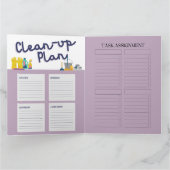Home Cleanup Organizer Kaart (Binnen)