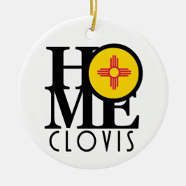 HOME Clovis New Mexico Keramisch Ornament