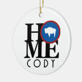 HOME Cody Wyoming Keramisch Ornament (Links)