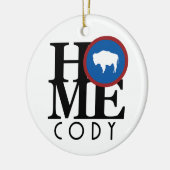 HOME Cody Wyoming Keramisch Ornament (Links)