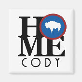 HOME Cody Wyoming Magneet (Voorkant)