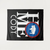 HOME Cody Wyoming Wandkleed (Voorkant (horizontaal))