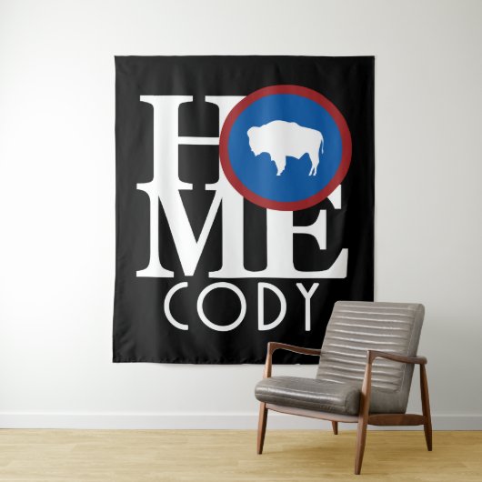 HOME Cody Wyoming Wandkleed (In situ)