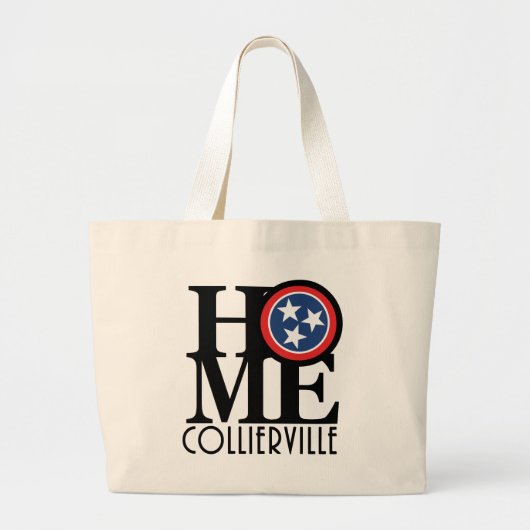 HOME Collierville Grote Tote Bag (Voorkant)