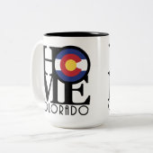 HOME Colorado 15oz Tweekleurige Koffiemok (Voorkant links)
