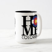 HOME Colorado 15oz Tweekleurige Koffiemok (Voorkant rechts)
