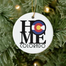 HOME Colorado Keramisch Ornament