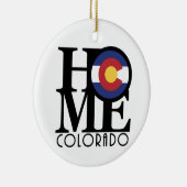 HOME Colorado Keramisch Ornament (Rechts)