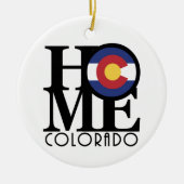 HOME Colorado Keramisch Ornament (Voorkant)