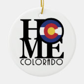 HOME Colorado Keramisch Ornament (Voorkant)