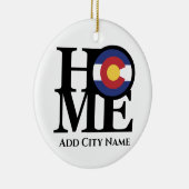 HOME Colorado Keramisch Ornament (Rechts)