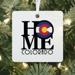 HOME Colorado Metalen Ornament