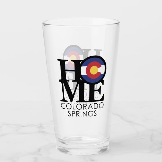 HOME Colorado Springs Glas (Voorkant)