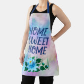 Home Colorful Waterverf Floral Text Schort (Insitu)