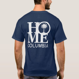 HOME Columbia South Carolina (achterafdruk) T-shirt