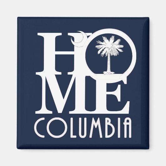HOME Columbia South Carolina Magnet (Voorkant)