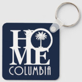 HOME Columbia South Carolina Sleutelhanger (Achterkant)