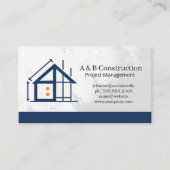 Home Constructie | Project Bouwer Architect Visitekaartje (Voorkant)