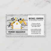 Home Construction Tools | Houtbeton Visitekaartje (Voorkant)