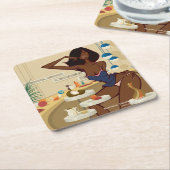 Home Cookin' Kartonnen Onderzetters (Schuin)