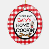 Home Cookin' Personalized Ornament (Links)