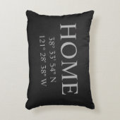 Home Coördinaten Kussen (Voorkant(Verticaal))