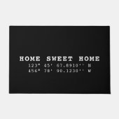 Home | Coördinaten | Zwart-wit Deurmat (Voorkant)