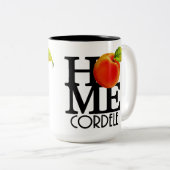 HOME Cordele Georgia 15oz Tweekleurige Koffiemok (Voorkant rechts)