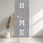 Home Cotton Wreath Rustic Linen Farmhouse Canvas Afdruk<br><div class="desc">Transformeer uw huis met deze charmante rustieke canvas print. Met een prachtige waterverf katoenen krans tegen een linnen achtergrond,  brengt dit kunstwerk een vleugje warmte en boerderijcharme naar elke ruimte. Perfect voor uw woonkamer,  slaapkamer of entree,  deze print voegt een gezellige en uitnodigende touch toe aan uw inrichting.</div>