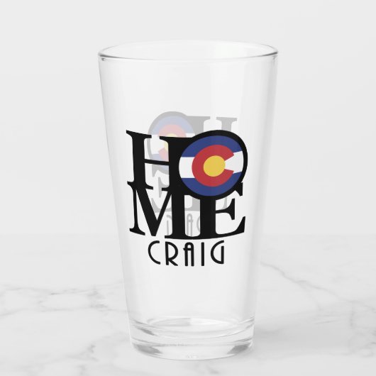HOME Craig Colorado Glas (Achterkant)