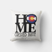 HOME Crested Butte Colorado Kussen (Voorkant)