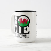 HOME Crickhowell 15oz Tweekleurige Koffiemok (Voorkant links)