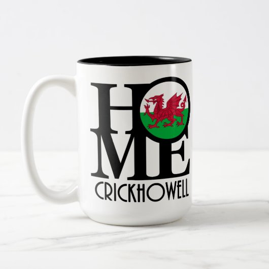 HOME Crickhowell 15oz Tweekleurige Koffiemok (Links)