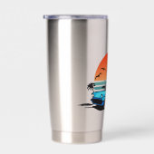 Home Cruising Beach Personalisatie... Geïsoleerde Drinkbeker (Rechts)