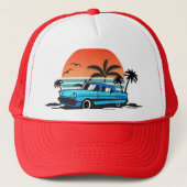 Home Cruising Beach Personalisatie... Trucker Pet (Voorkant)